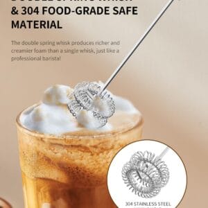 electric milk frother handheld