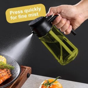 16oz/470ml glass olive oil sprayer for cooking 2pcs